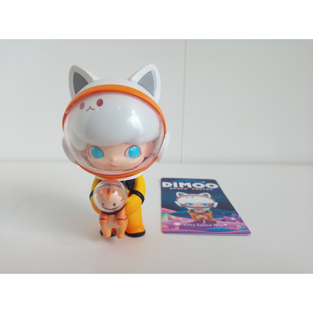 Dimoo - Kitty Space Boy สภาพสะสม พร้อมการ์ด | Shopee Thailand