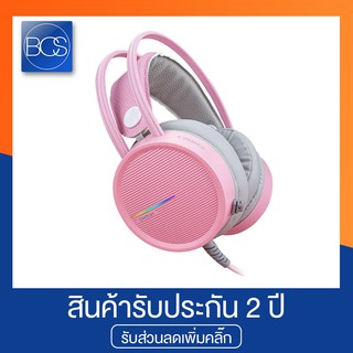 NUBWO X98 Pink Edition 7.1 Surround Sound Gaming Headphone หูฟังเกมมิ่ง - (Pink)