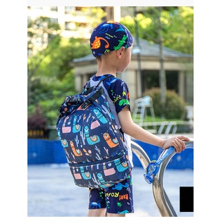 ภาพหน้าปกสินค้ากระเป๋าเป้เด็ก กระเป๋าใส่ชุดว่ายน้ำ กระเป๋ากันน้ำ ถุงกันน้ำ กระเป๋าใส่ผ้าเปียก ขนาด 33*46 ที่เกี่ยวข้อง