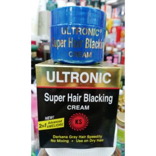 ภาพขนาดย่อของภาพหน้าปกสินค้าULTRONIC​ Super​ Hair​ Blacking​ Cream​ ครีมเปลี่ยนสีผม จากร้าน kanplu2017 บน Shopee