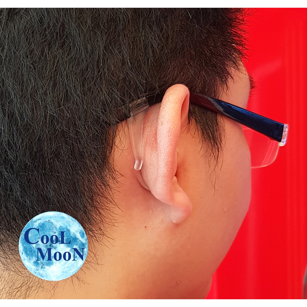 ซิลิโคนกันแว่นลื่นหลุด-สีใส-แบบเกี่ยวหู-ear-hook-ยาว-3-เซนติเมตร-1-คู่-เกี่ยวขาแว่น-กันแว่นไหล-ลื่น-หลุด