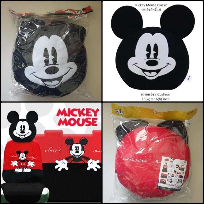 mickey-mouse-classic-หมอนอิง-ทรงมิกกี้เม้าท์-1-ใบ-cushion-ใช้ได้ทั้งในบ้าน-และในรถ