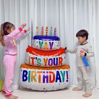 Afterkids ลูกโป่งวันเกิด ลูกโป่งฟอยล์ ลูกโป่งhappy birthday