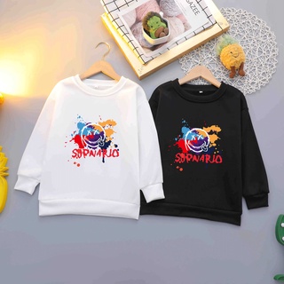 UY0775 *พร้อมส่งจากไทย* New 2022  เสื้อกันหนาวเด็ก เสื้อแขนยาวใส่ได้ทั้งเด็กชาย-เด็กหญิง (เนื้อผ้าสำลี)