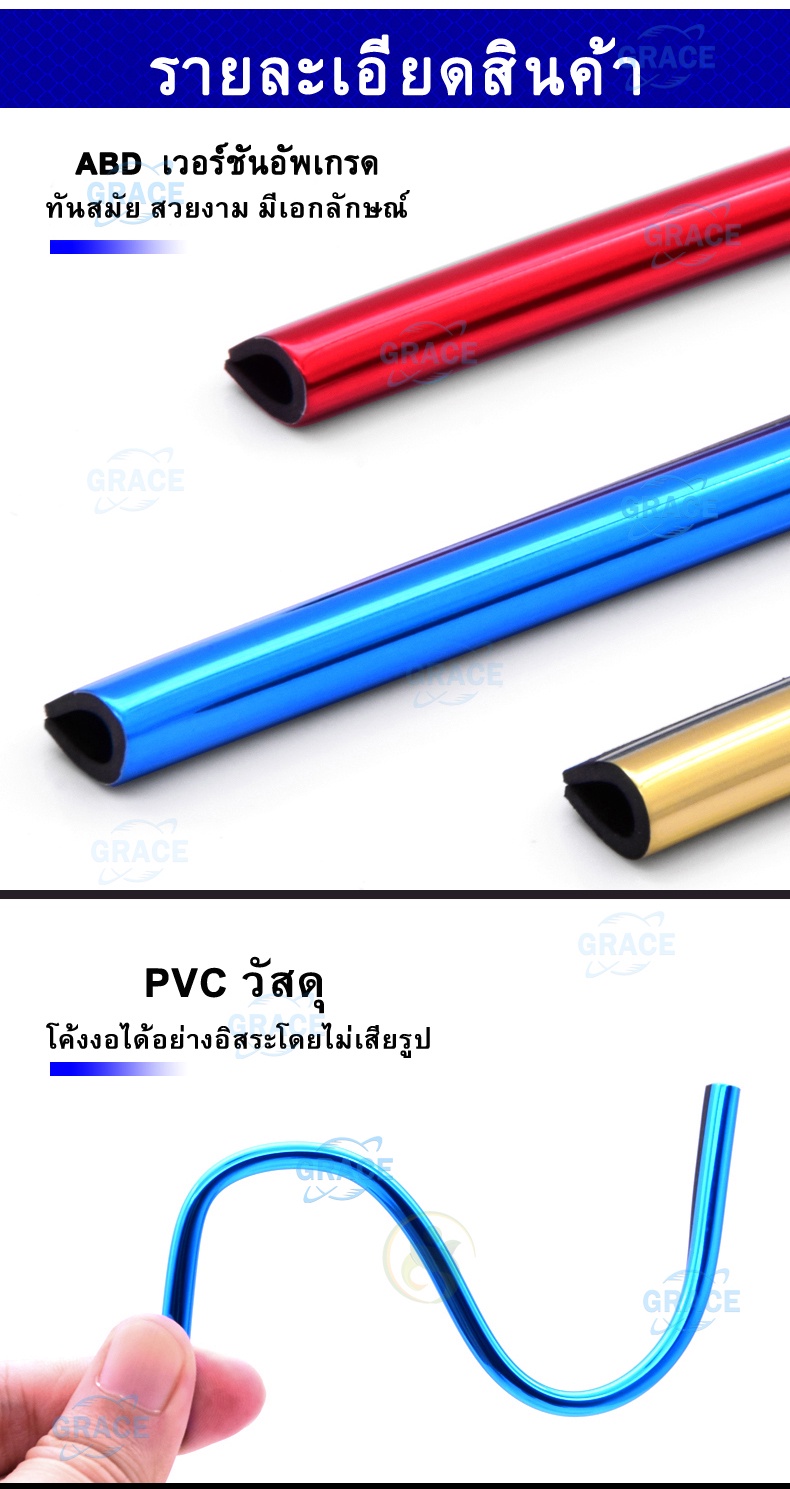 ข้อมูลเกี่ยวกับ แถบแต่งช่องปรับอากาศรถยนต์ ตกแต่งรถยนต์ แถบสีตกแต่งช่องปรับอากาศรถยนต์ 10 ชิ้น