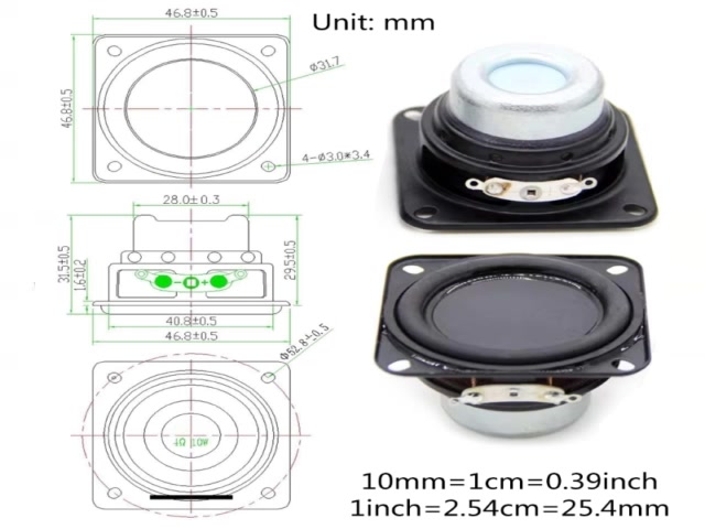 bt-4-โอห์ม-15w-ลําโพงขนาดเล็ก-แบบพกพา-47-มม-ลําโพงโฮมเธียเตอร์