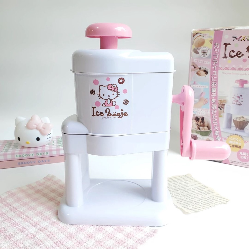 Hello Kitty Ice-Cream Blend machine เครื่องผสมไอศกรีมรสตามใจชอบ ...