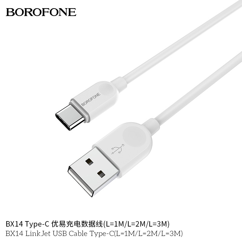 borofone-สายชาร์จ-usb-cable-รุ่น-bx14-l-cable-micro-type-c-ยาว1-3-เมตร-ของดี-ราคาถูก