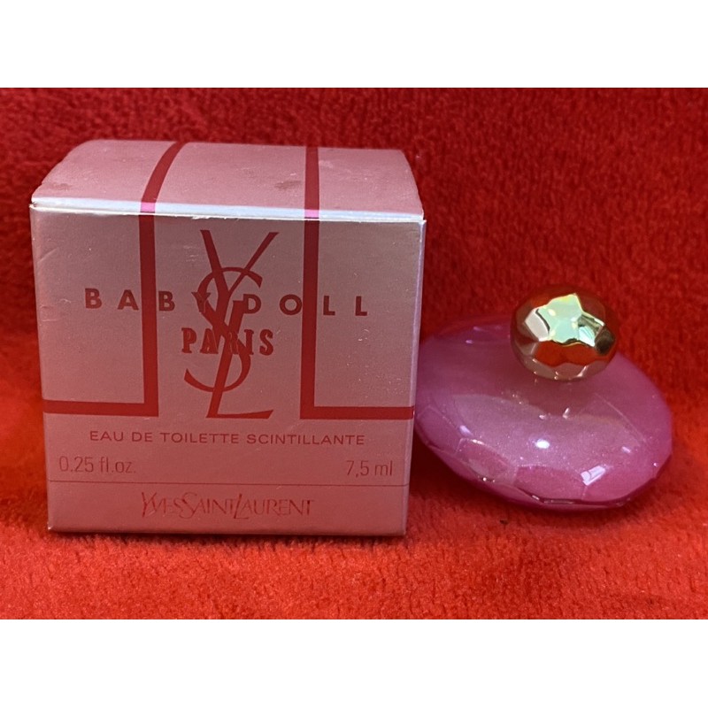 vtg-yves-saint-laurent-paris-baby-doll-7-5-ml-0-20-fl-oz-mini-perfume-new-in-box