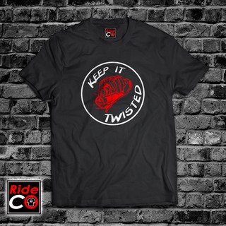เสื้อยืดเด็กผช - เสื้อยืด RIDECO ให้มันบิดเบี้ยว