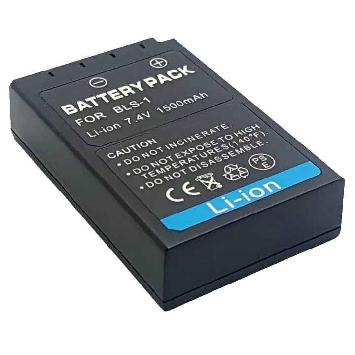 แบตเตอรี่กล้องโอลิมพัส-battery-รุ่น-bls-1-1500mah-for-olympus-e400-e410-e420-e600-e620-ep1-ep2-ep3-epl1-epl3-epm1