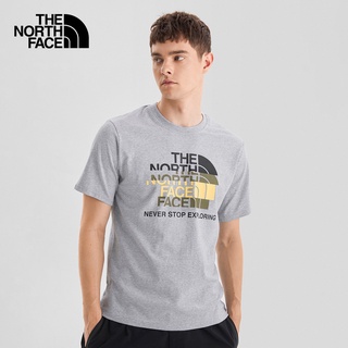 เสื้อยืดแขนสั้นลําลอง พิมพ์ลาย The North Face สําหรับผู้ชาย | 7qqw