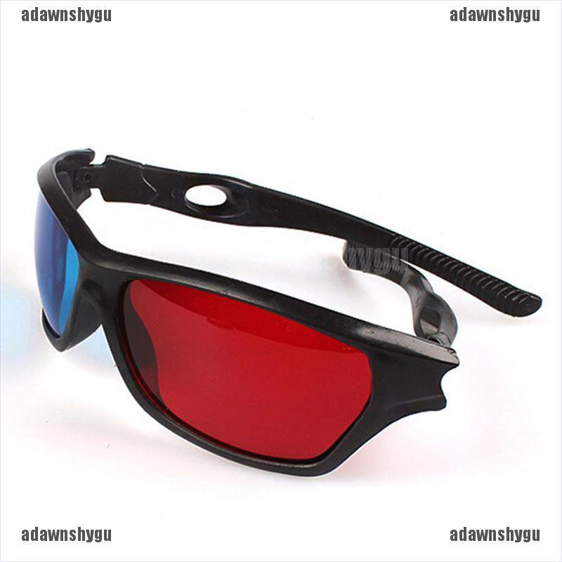 ภาพหน้าปกสินค้าแว่นตา 3D สีแดง สีฟ้า สีดํา สําหรับดูหนัง ทีวี จากร้าน adawnshygu.th บน Shopee