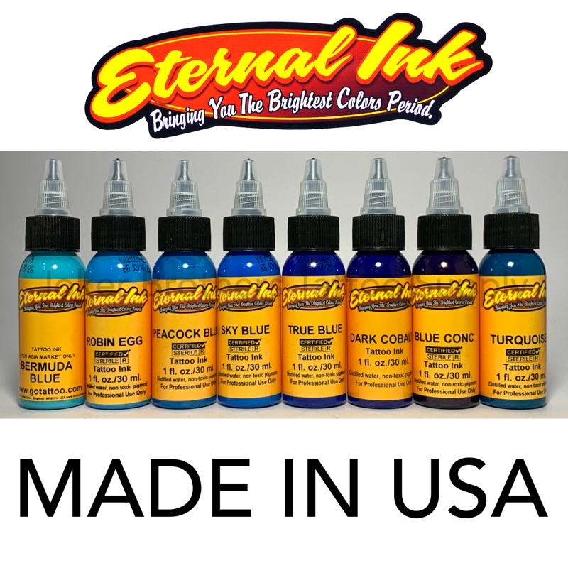 หมึกสัก ETERNAL INK ขนาด 1 ออนซ์ MADE IN USA | Shopee Thailand