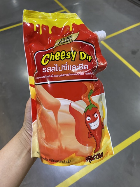 purefoods-spicy-chessy-dip-1000-g-เพียวฟู้ด-ชีสดิปรสเผ็ด-1-000-กรัม