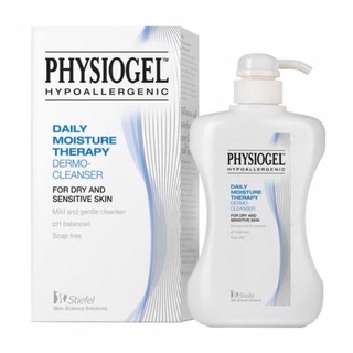 ผลิตภัณฑ์ทำความสะอาดผิวหน้าเเละผิวกาย Physiogel Daily Moisture Therapy Dermo-Cleanser ฟิสิโอเจล ผิวแห้ง ผิวแพ้ง่าย