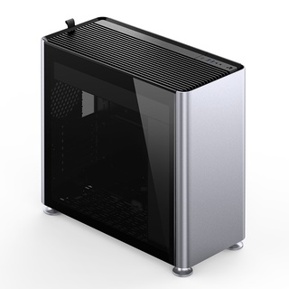 Jonsbo i 400 Pro Mid Tower Case fits E-ATX with Tempered Glass Version Silver