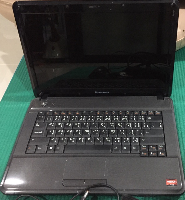 โน้ตบุ๊ค สภาพดี ยี่ห้อ Lenovo รุ่น G455 พร้อมอุปกรณ์ สภาพดี แถมฐานลอง ...