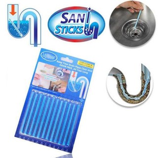 แท่งเอนไซม์สลายท่อตัน Sani Sticks ล้างท่อระบายน้ำ