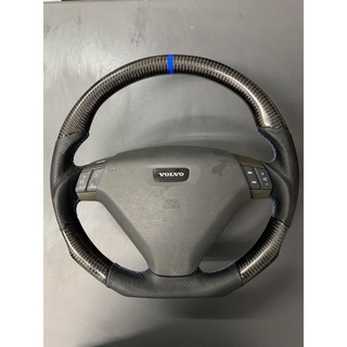 Volvo Steering Wheel Racing Cabon for S60 V70 S60R V70R P2 Dark Blue Label