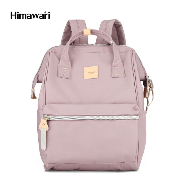 ภาพหน้าปกสินค้ากระเป๋าเป้สะพายหลัง ฮิมาวาริ Himawari Backpack with USB Charging 14" Laptop Compartment Purple 1881 จากร้าน himawari_officialshop บน Shopee