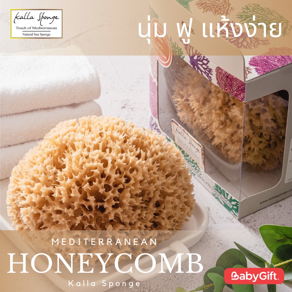 kalla-sponge-ฟองน้ำธรรมชาติ-100-จากทะเลเมดิเตอร์เรเนียน-ประเทศกรีซ