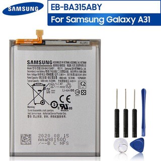 SAMSUNG แบตเตอรี่ สำหรับSamsung Galaxy A31 2020 Edition EB-BA315ABY 5000MAh