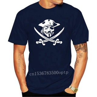 ขายดี!ขายดี เสื้อยืดลําลอง แขนสั้น พิมพ์ลาย Guy Fawkes Vendeta Pirate Bornfire MBblac93DHffpm47 สําหรับผู้ใหญ่S-5XL