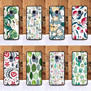 เคส Samsung S9 ลายดอกไม้ ขอบนิ่มหลังแข็ง เคสมือถือ เคสโทรศัพท์ Case เคส TPU ขอบนิ่มหลังแข็ง ไม่ขูดตัวเครื่อง