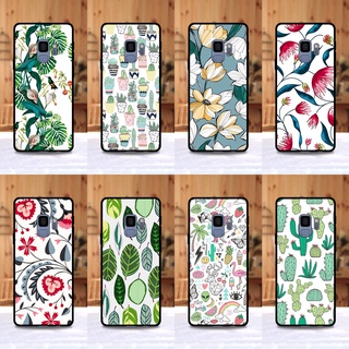 เคส Samsung S9 ลายดอกไม้ ขอบนิ่มหลังแข็ง เคสมือถือ เคสโทรศัพท์ Case เคส TPU ขอบนิ่มหลังแข็ง ไม่ขูดตัวเครื่อง