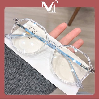 แว่นตาป้องกันรังสีสไตล์เกาหลีแฟชั่นแว่นตากรอบสี่เหลี่ยมป้องกันแสงสีฟ้า unisex