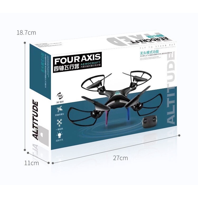 ภาพสินค้าRC Drone Quadrocopter UAV with 4K Camera Profesional WIFI Wide-angle Aerial Photography Long Life Remote Control Toys จากร้าน pun1_mall บน Shopee ภาพที่ 5