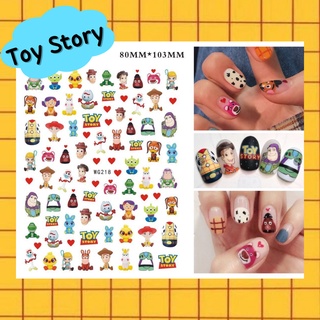 🧸พร้อมส่ง🧸 สติ๊กเกอร์ Toy story ติดเล็บ