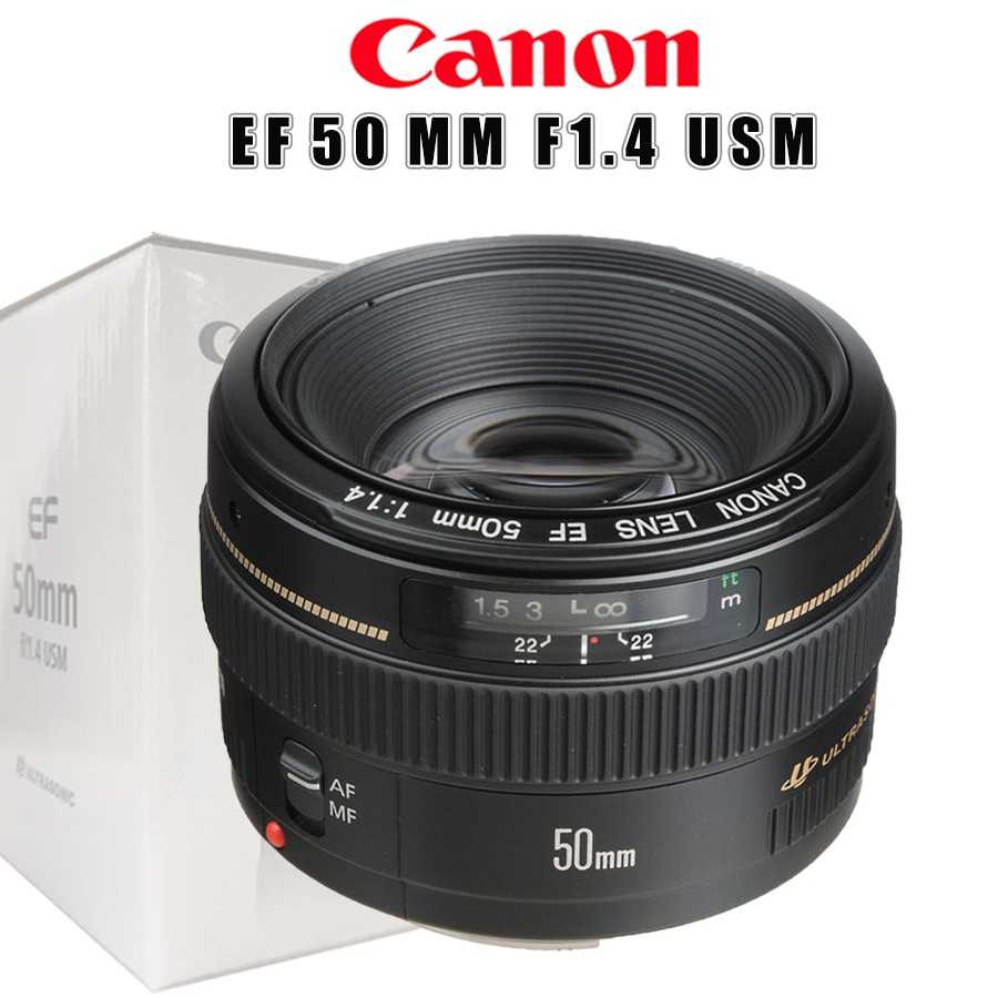 Canon EF 50 MM F/1.4 USM [สินค้ารับประกัน 1 ปี][ของใหม่] | Shopee Thailand