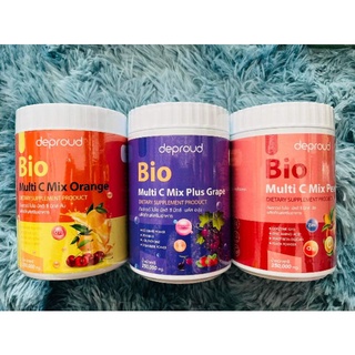 ภาพหน้าปกสินค้า￼วิตซีสด 3+แถมแก้วเชค (มีปลายทาง) Deproud Bio Multi C Mix วิตซีถัง ตัวดังในtiktok! ลดสิว ผิวออร่าถาวร ซึ่งคุณอาจชอบราคาและรีวิวของสินค้านี้