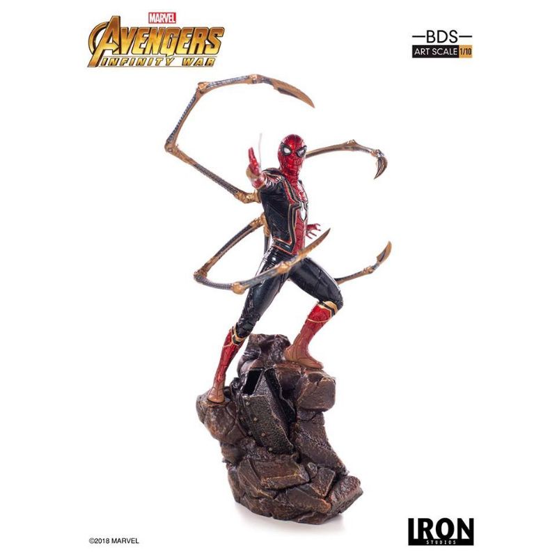 Figurine Iron Studios - Iron Spider (1/10) - Marvel Avengers Infinity War - Occasion
