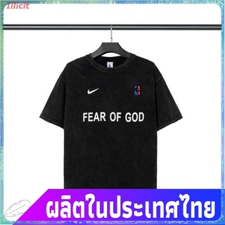 ขายดี Ilicit เสื้อยืดแขนสั้น พร้อมส่ง Fear Of God Essentials เสื้อยืดคอกลมแขนสั้นล้างทําความสะอาดได้ Unisex Short sleeve