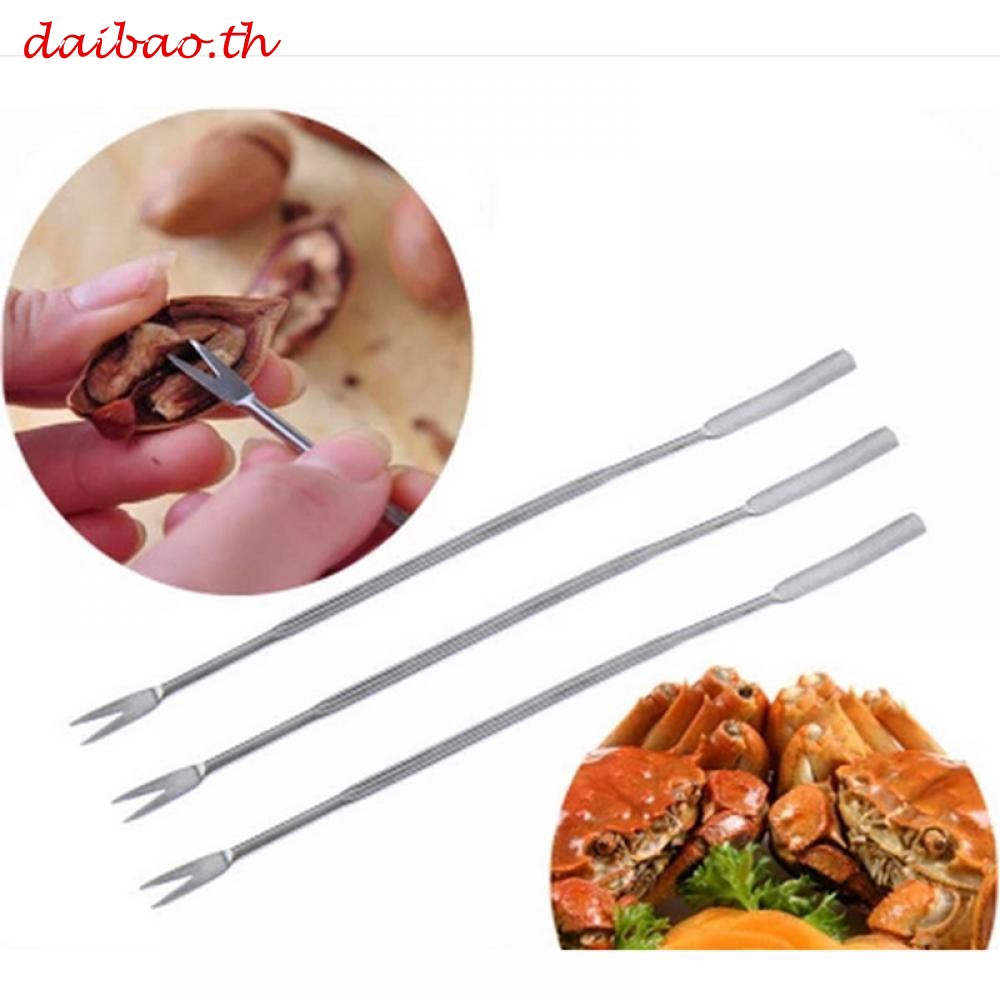 kitchen-stainless-steel-crab-helper-olive-picks-nutcracker-fork-lobster