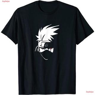 ฮาตาเกะ คาคาชิ Naruto Shippuden Kakashi Head T-Shirt เสื้อยืดผู้ชาย ลายการ์ตูน นารูโตะ พิมพ์ลาย เสื้อลายการ์ตูนผู้หญิง เ