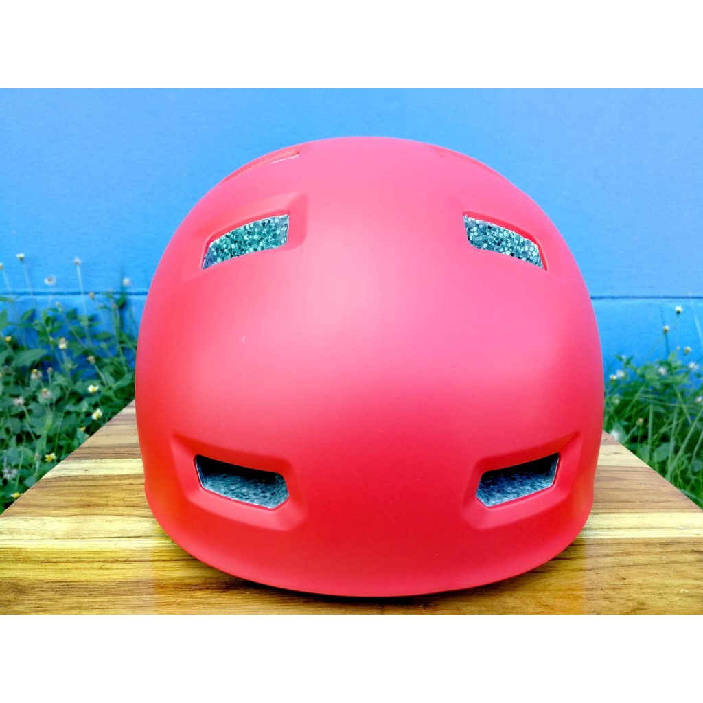 หมวกจักรยาน-super-d-รุ่น-helmet-สีแดง