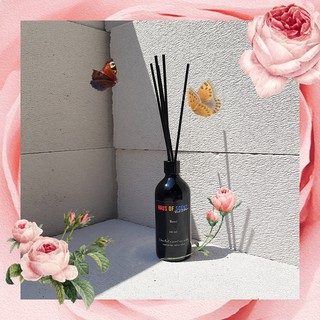 【ซื้อ L แถม S】 ก้านไม้ หอมปรับอากาศ กลิ่น  ROSE ก้านไม้หอม อโรม่า น้ำหอมปรับอากาศ Reed Diffuser by haus of scent