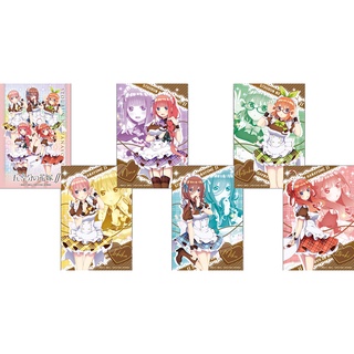 🌟ขายแยก Postcard The Quintessential Quintuplets ∬ Valentine Story in Animate โปสการ์ด เจ้าสาวผมเป็นแฝดห้า