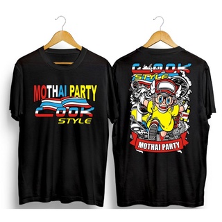 【ใหม่】เสื้อยืด พิมพ์ลาย Racing Drag Mothai Party Thailook
