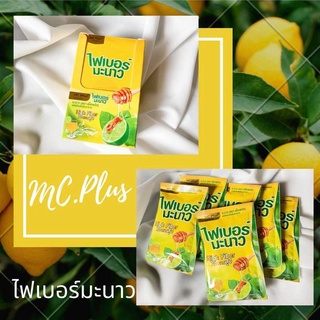 Mc.Plus Manow แม็คพลัส ไฟเบอร์มะนาว (6 ซอง) x 1 กล่อง