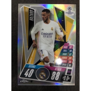 2020-21 Topps Chrome Match Attax UEFA Champions League Europa League Soccer Real Madrid