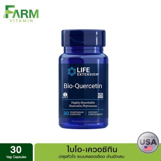 Life Extension, Bio-Quercetin, 30 Vegetarian Capsules หัวใจ หลอดเลือด