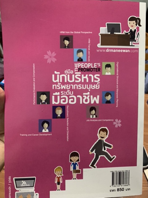 หนังสือ-นักบริหารทรัพยากรมนุษย์-เพื่อเข้าใจคนมากขึ้น-หนังสือที่ไม่มีขายทั่วไป-นิด้า