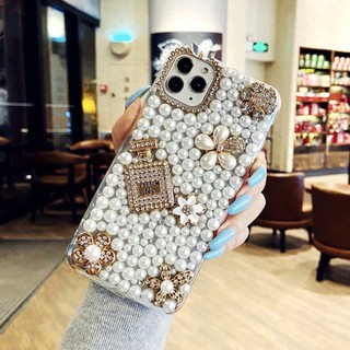 เคสโทรศัพท์ เคสโทรศัพท์มือถือซัมซุง เคสโทรศัพท์มือถือเพชร ซิลิโคนนิ่มกันตกข้าง เกราะป้องกัน Samsung Galaxy S23 Plus S23 Ultra S21+ S21 Ultra S21 FE S20 Plus S20Ultra S10 S10+ S9 Plus S22 Ultra Note20 Ultra Note10+ Note10 Plus Note9 Case