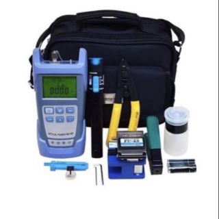 ชุดอุปกรณ์เครื่องมือเข้าหัวไฟเบอร์ ออฟติกFTTX Fiber Optic Tool kit ครบชุด