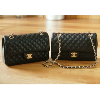 Chanel classic  10" หนังคาเวียร์ หนังแกะ